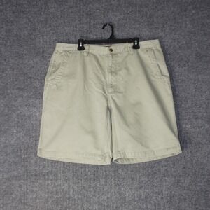Mountain Khakis Teton Twill Shorts Mens 40 Tan Khaki Cotton Gorpcore Utility